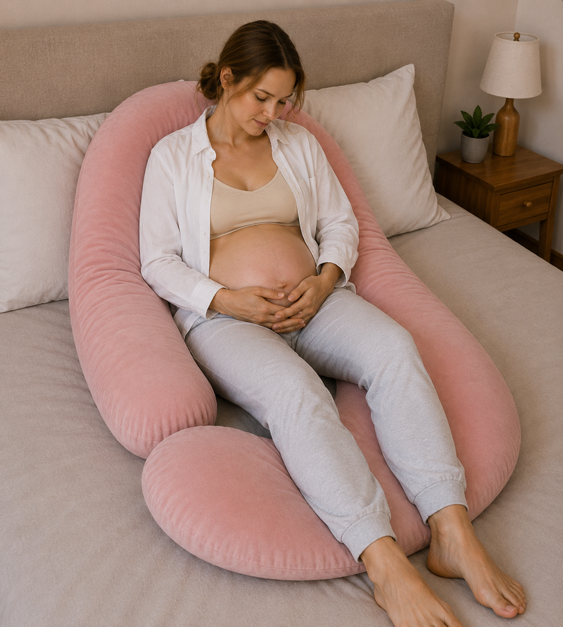 Sleep Comfortably Throughout Pregnancy with the Right Support Pillow