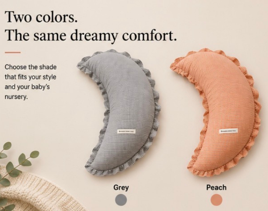 NiyiH Moon Baby Cloud Pillow