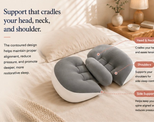 NiyiH WaistSide Body Pillow
