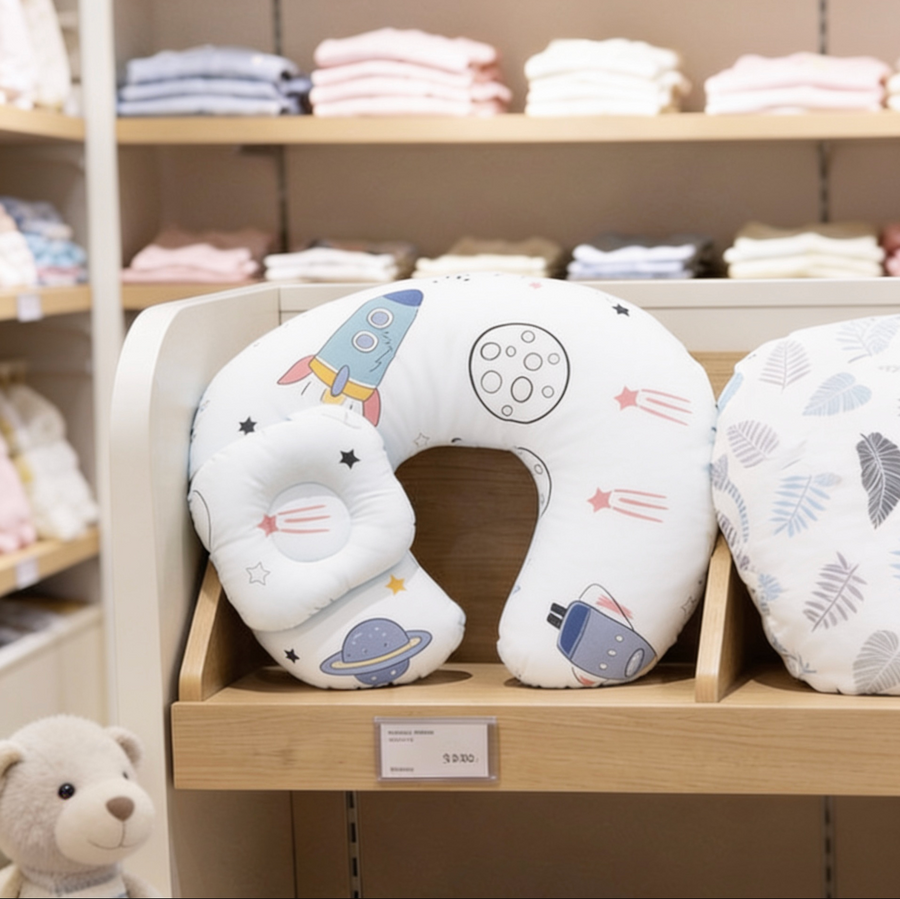 SnuggleNest™ Nursing Breastfeeding Support Pillow