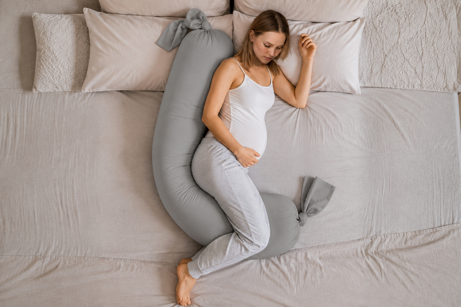 NiyiH Back Pregnancy Pillow For BackSide and Belly Support