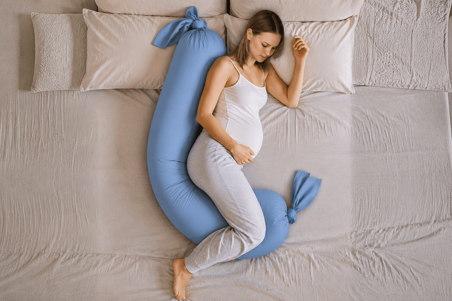 NiyiH Back Pregnancy Pillow For BackSide and Belly Support